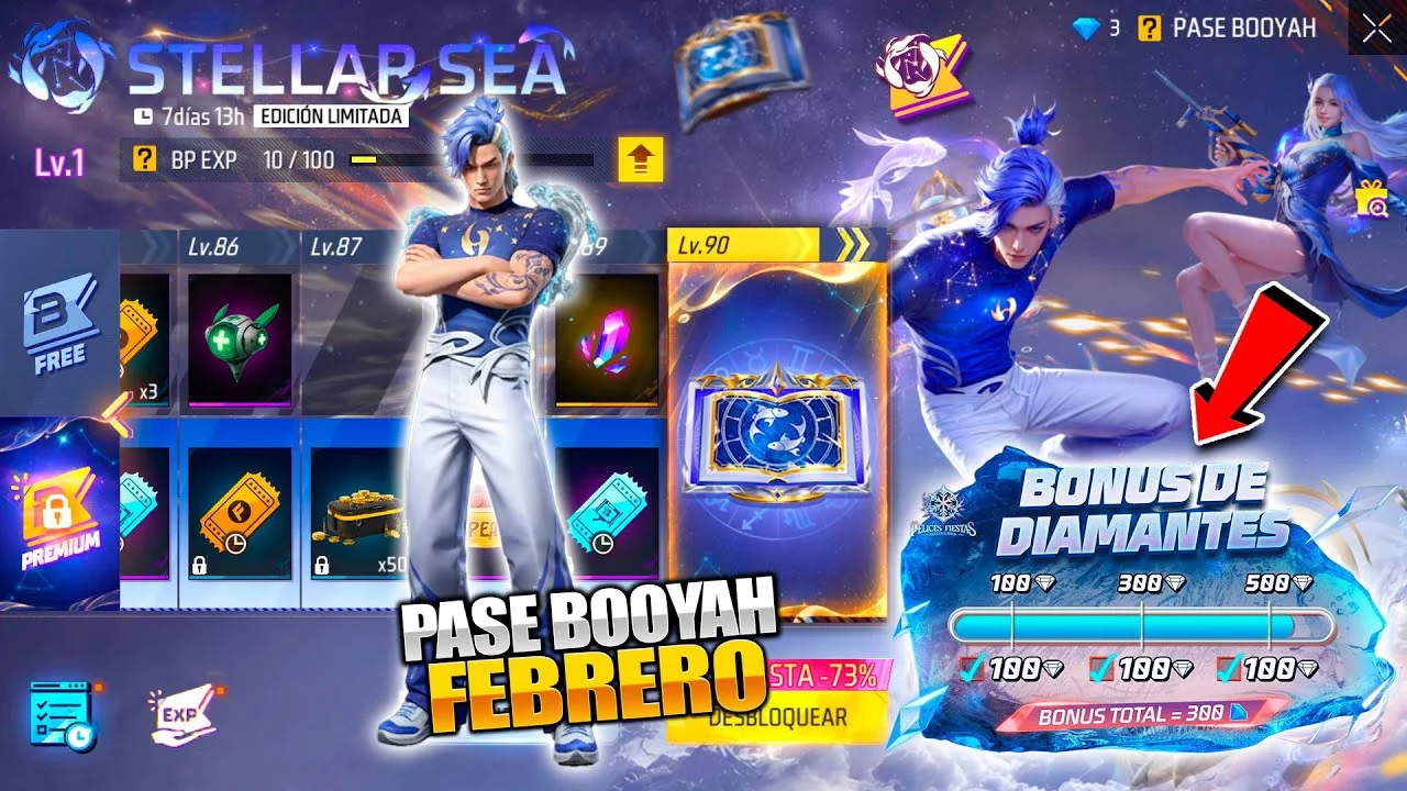 El Nuevo Pase Booyah de Free Fire 2026 Está Regalando Recompensas Que Todos Quieren Conseguir